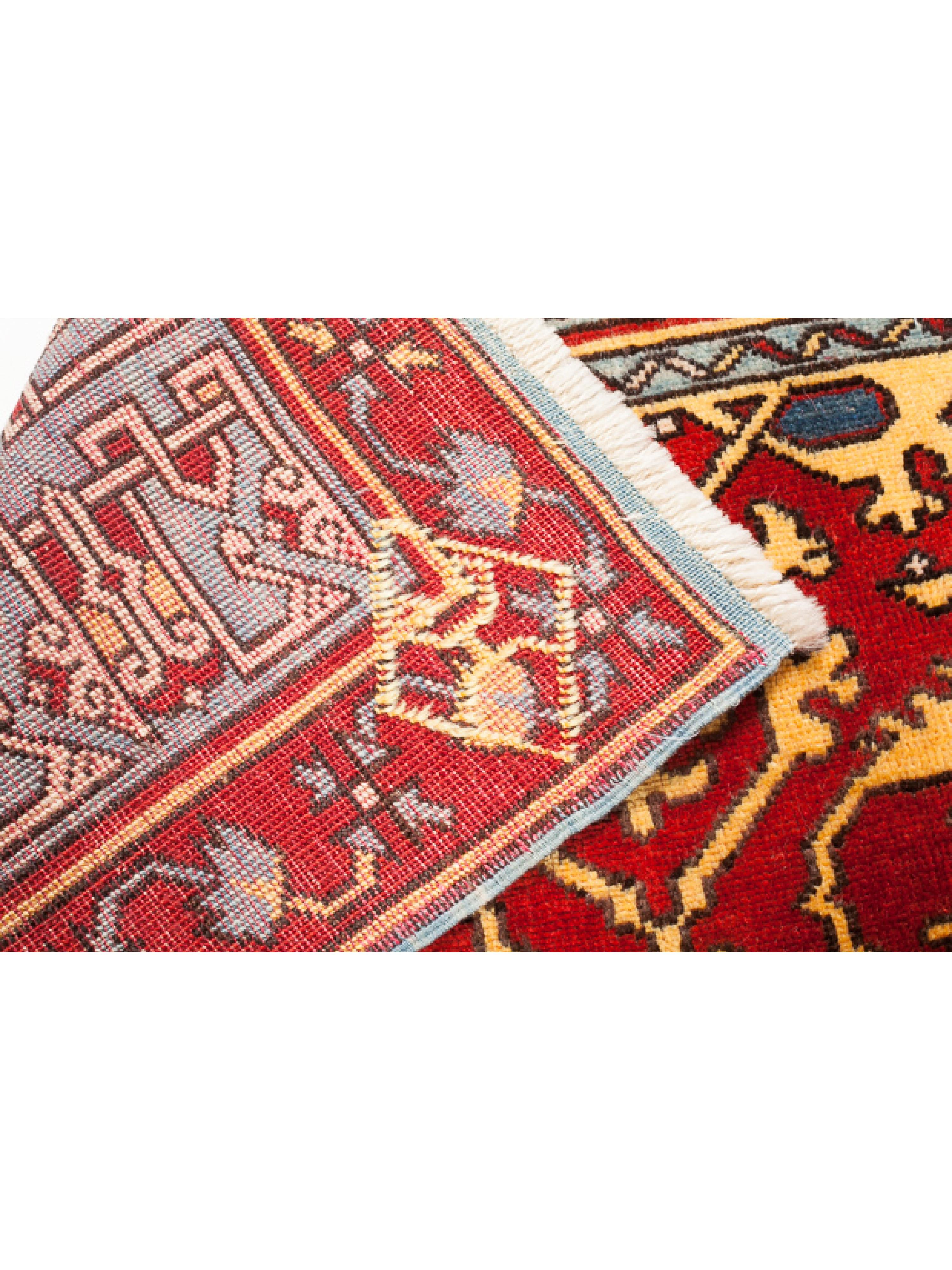 Wool Vintage Ushak Lorenzo Lotto Carpet Oushak Turkish Revival Rug Natural Dyed For Sale