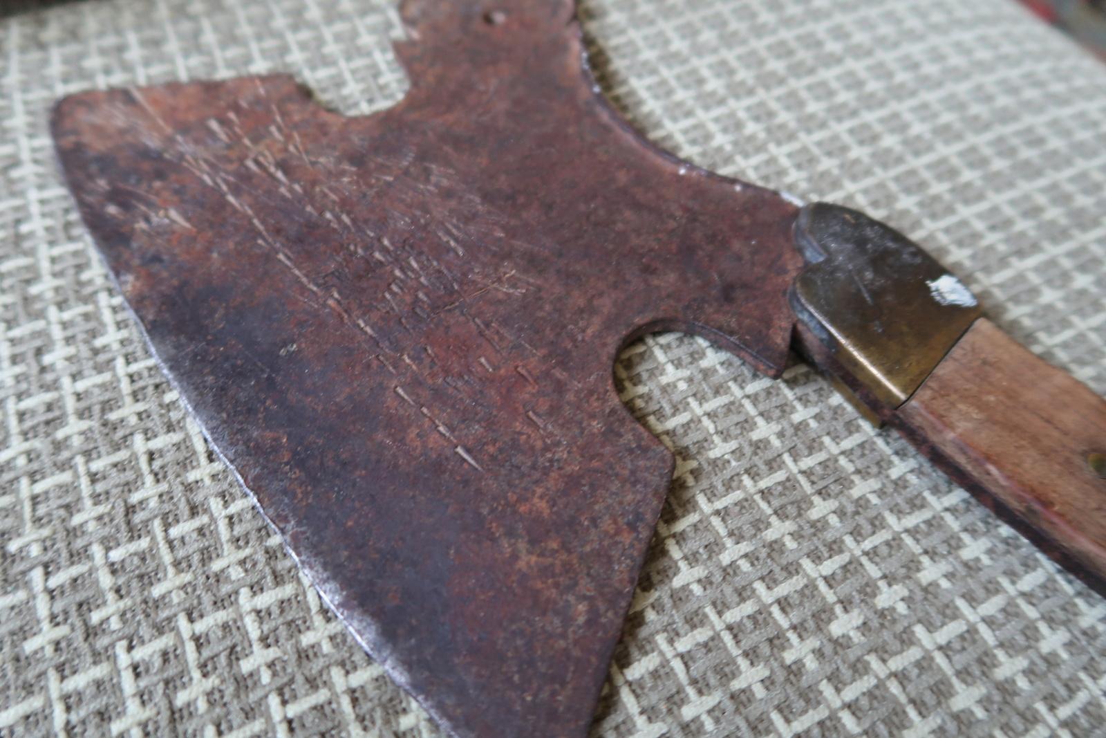 Vintage USSR Axe : 1940s, Heavy and Distinctive, 30x13cm, 1J184 en vente 4