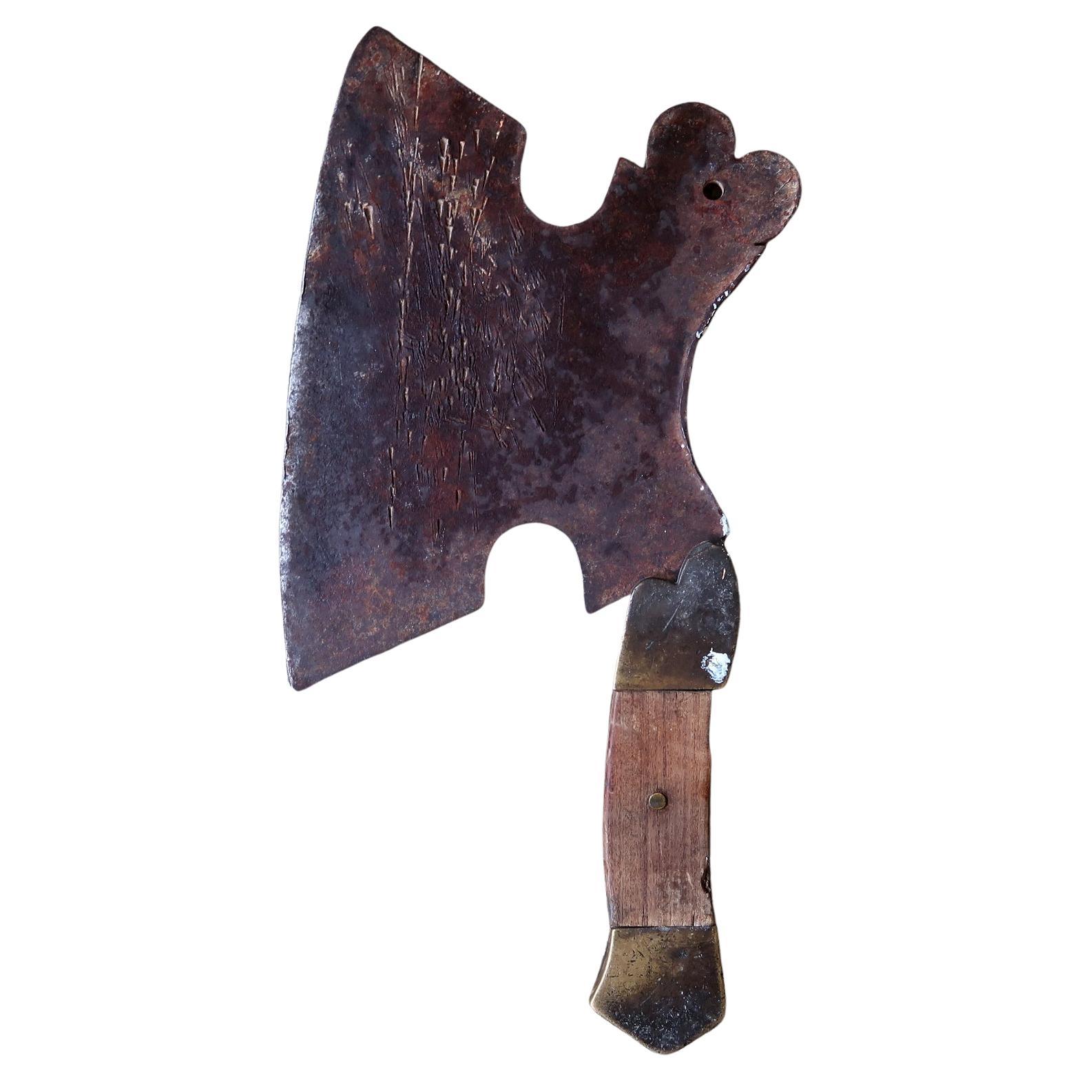 Axe aus der UdSSR: 1940er Jahre, schwer und unverwechselbar, 30x13cm, 1J184