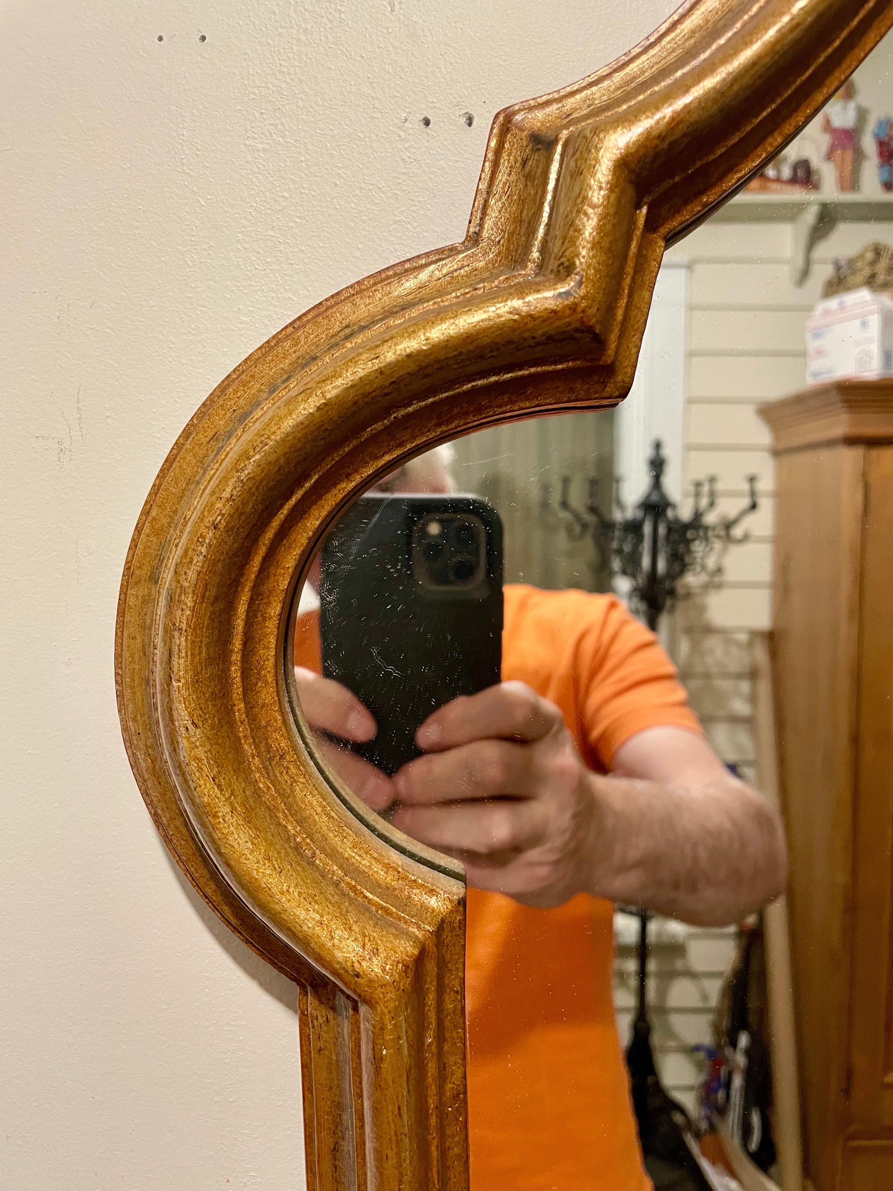 Miroir vintage Uttermost Arch Top en vente 5