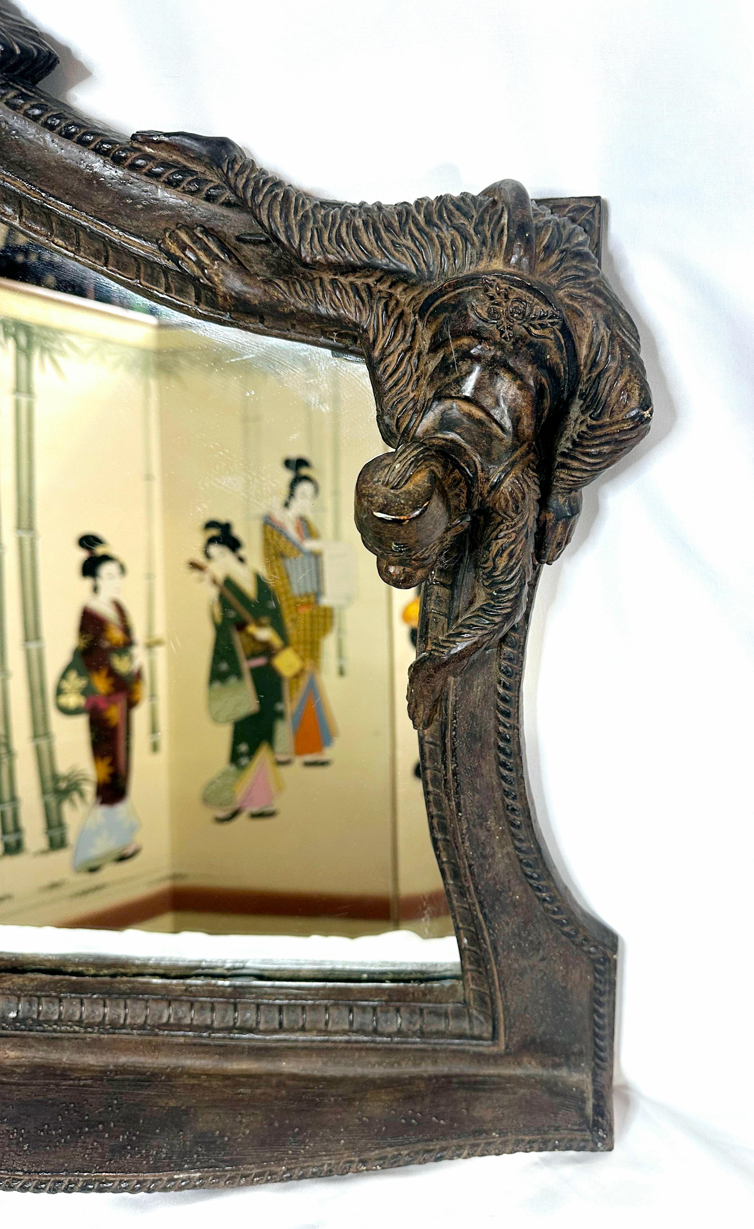 Vintage Uttermost Bellhop Monkey Mirror  For Sale 5
