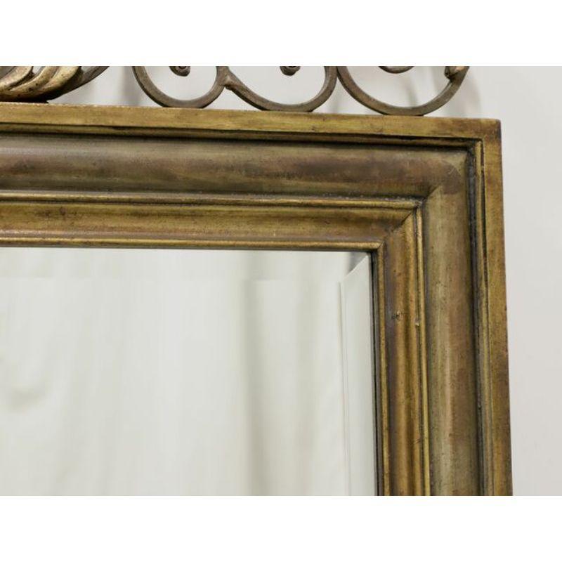 Asiatico UTTERMOST Valonia - Specchio da parete smussato in oro anticato
