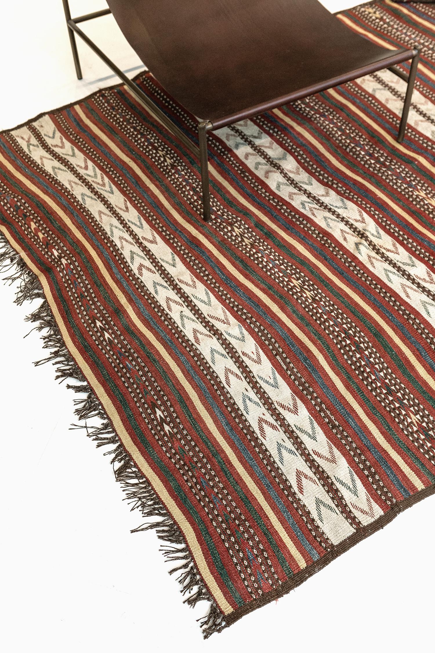 Vintage Uzbek Kilim For Sale 1