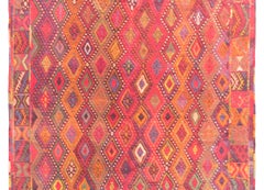 Vintage Uzbek Sumak Rug