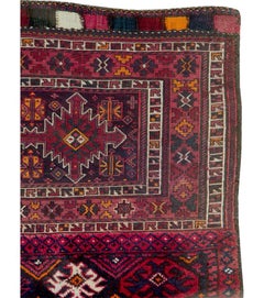Vintage Uzbek Tribal Rug