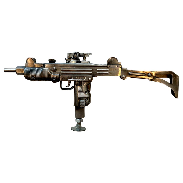 Vintage Uzi Machine Gun Lighter at 1stDibs