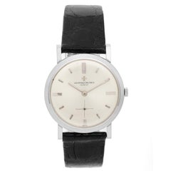 Vintage Vacheron Constantin 18 Karat White Gold Men's Watch