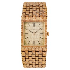 Vintage Vacheron Constantin 18 Karat Yellow Gold Model 33030 Mesh Doll Watch