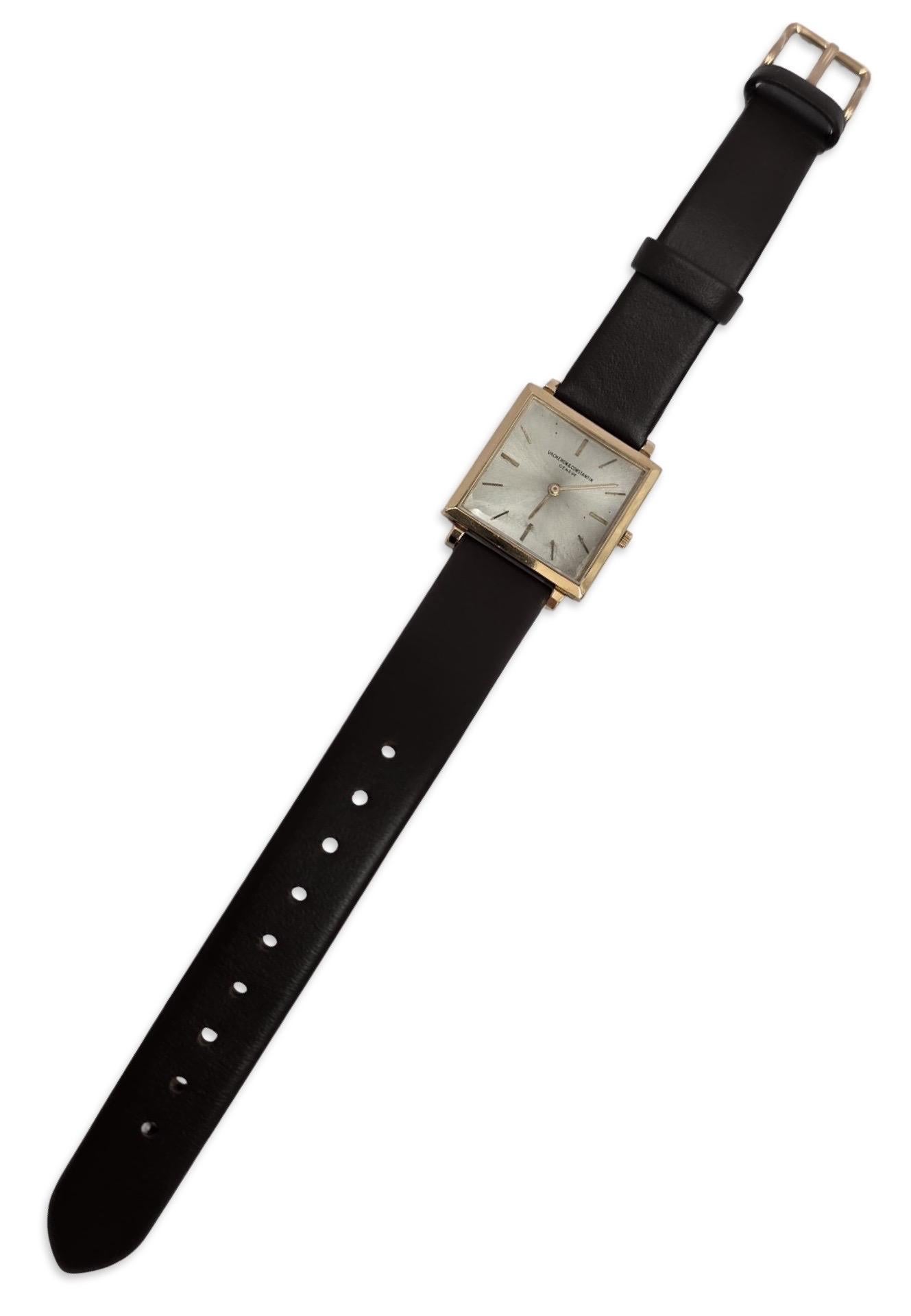 Vintage Vacheron & Constantin 18K Gold Manual Watch Ref. 6290 For Sale 1