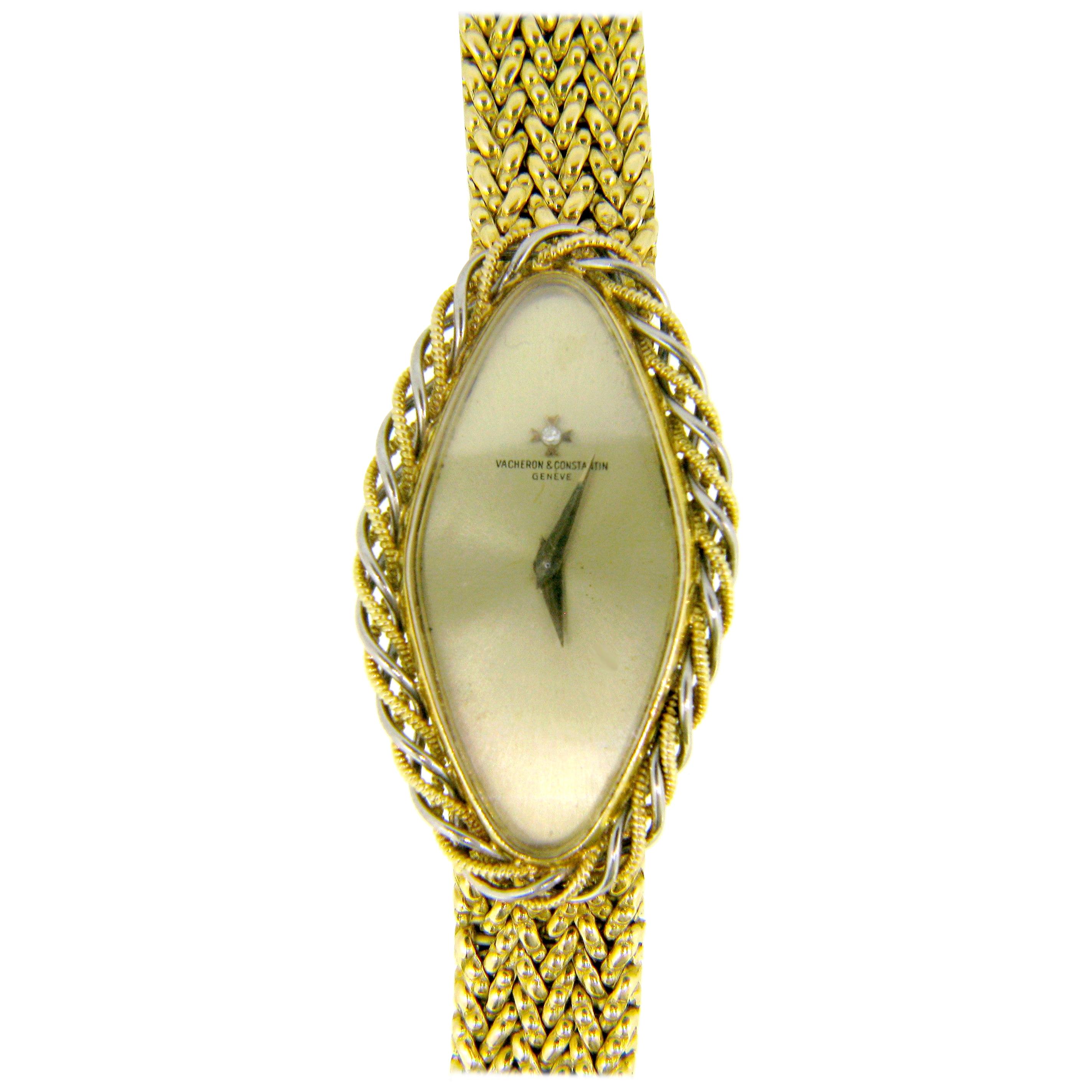Vintage Vacheron Constantin Yellow Gold Lady Wristwatch