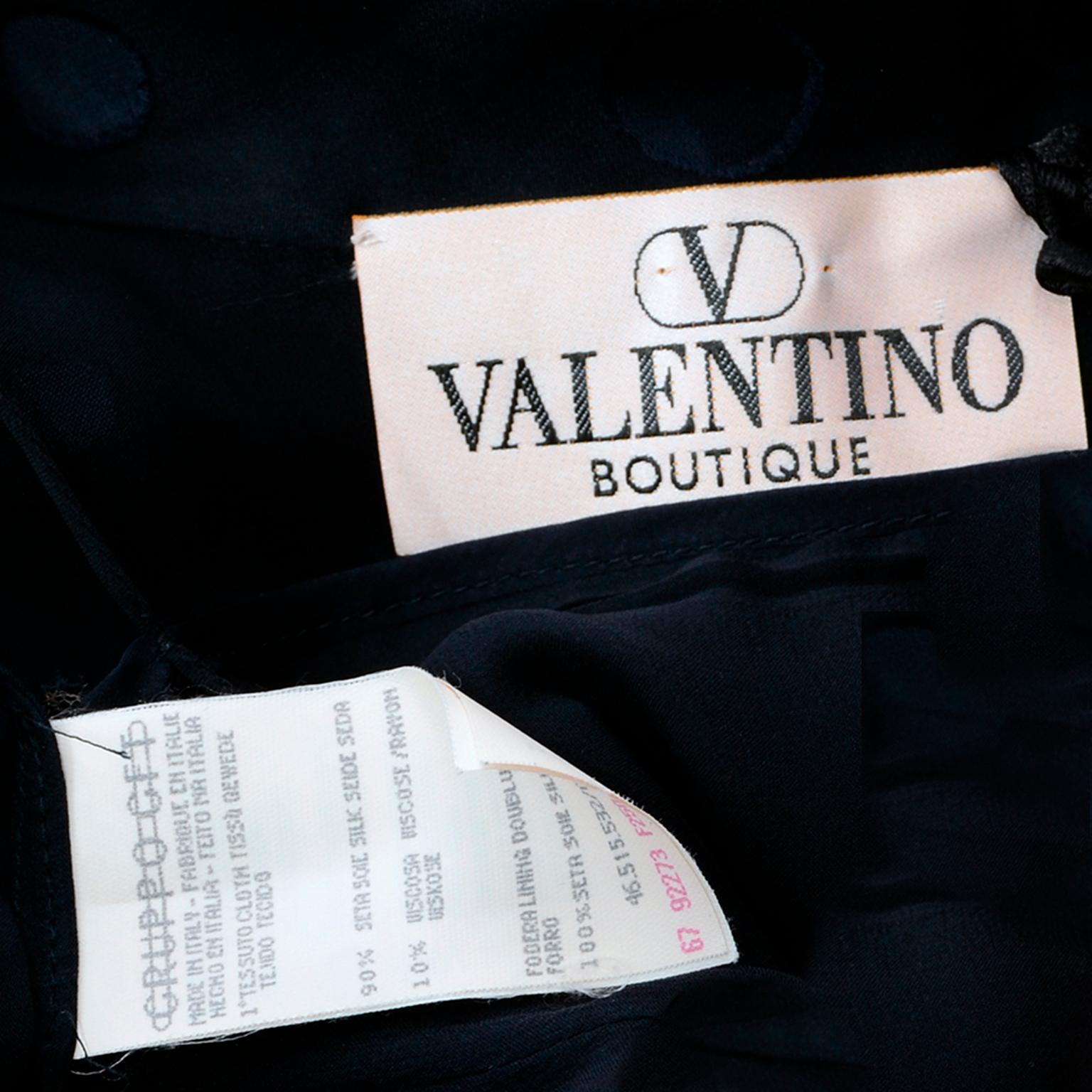 Vintage Valentino 1997 Spring Summer Runway Silk & Lace Slip Dress In Excellent Condition In Portland, OR