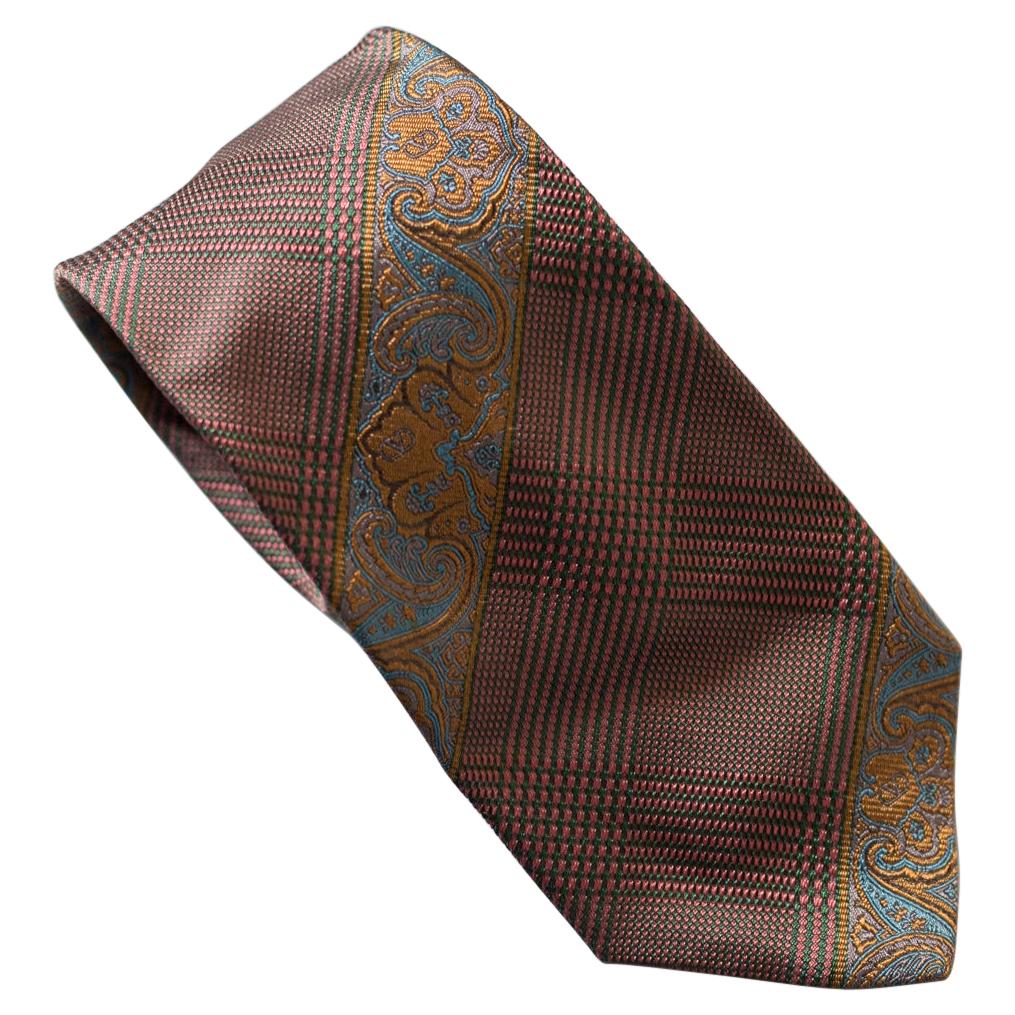 Valentino - Cravate vintage entièrement en soie 