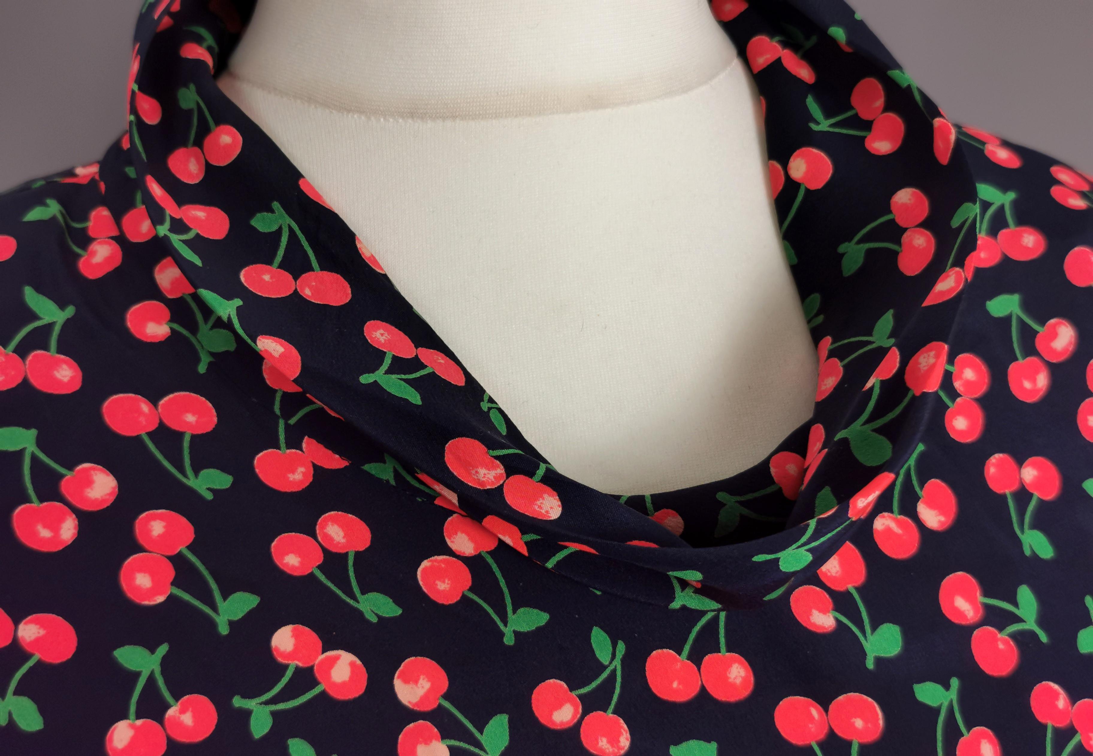 cherry blouse