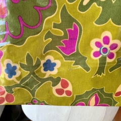 Vintage VALENTINO Garavani RARE PVC Floral Reusable Tote Bag MADE IN ITALY 1999