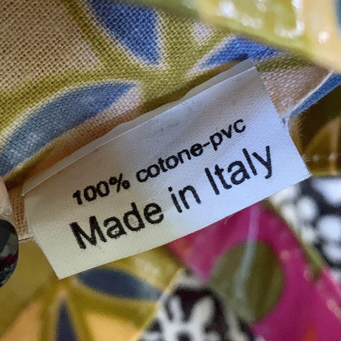 Vintage VALENTINO Garavani RARE PVC Floral Reusable Tote Bag MADE IN ITALY 1999 For Sale 4