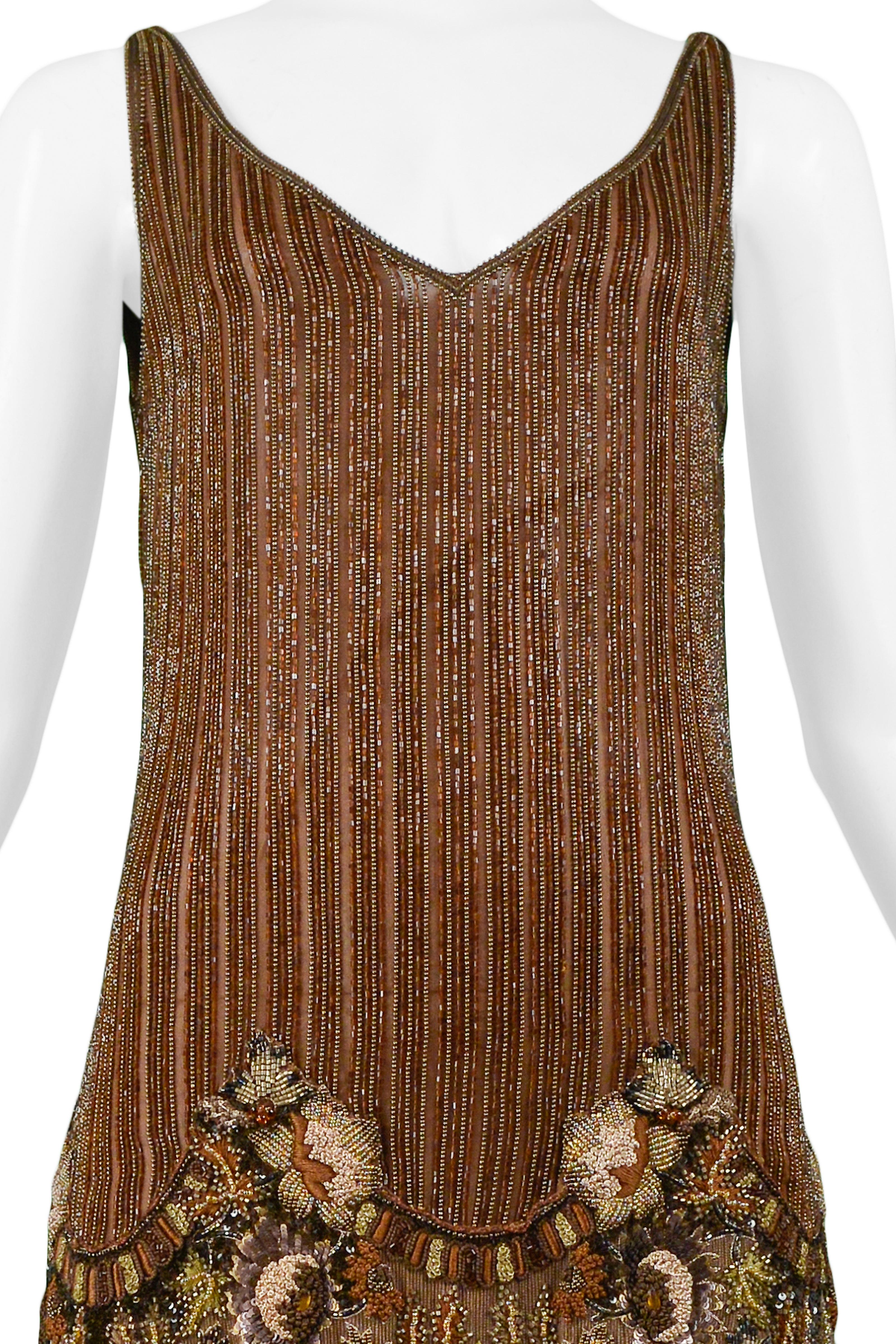beaded dress vintage