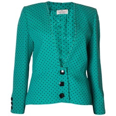 Vintage Valentino Jacket Polka Dot