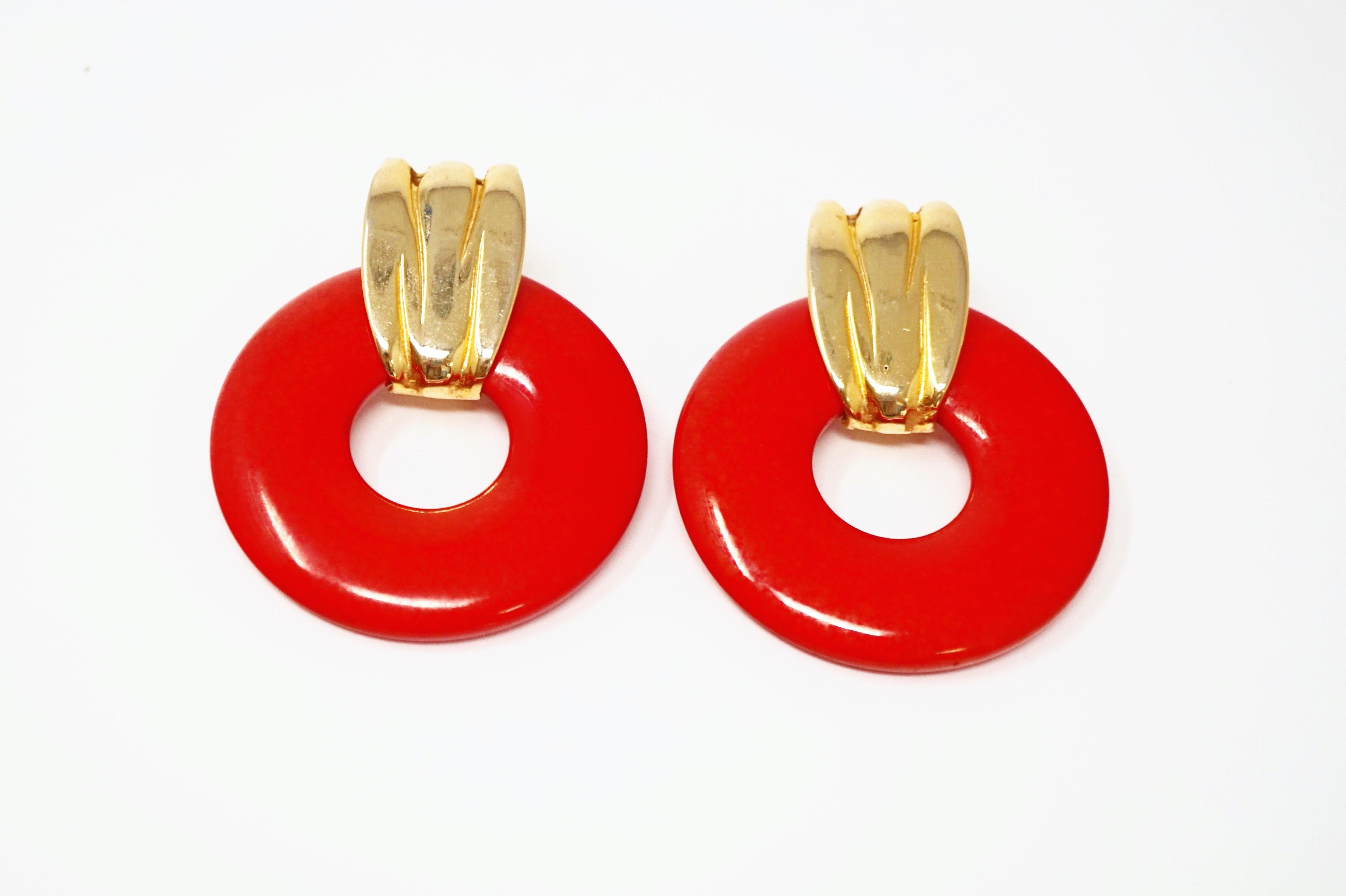 large valentino earrings