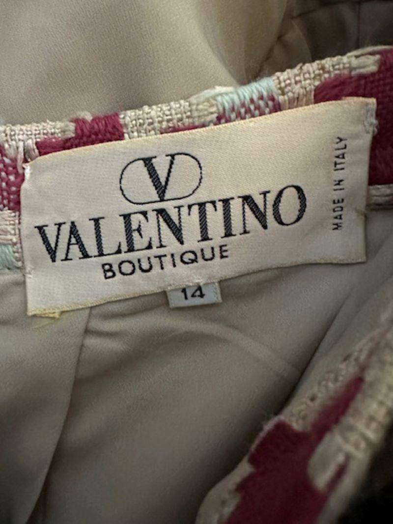 Vintage Valentino Woven Skirt Suit For Sale 5