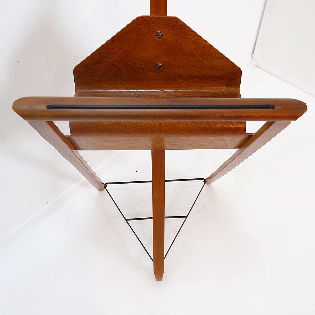 Portavalori d'epoca di Lucien De Roeck per Bois Manu - Belgio anni '50 in vendita 6
