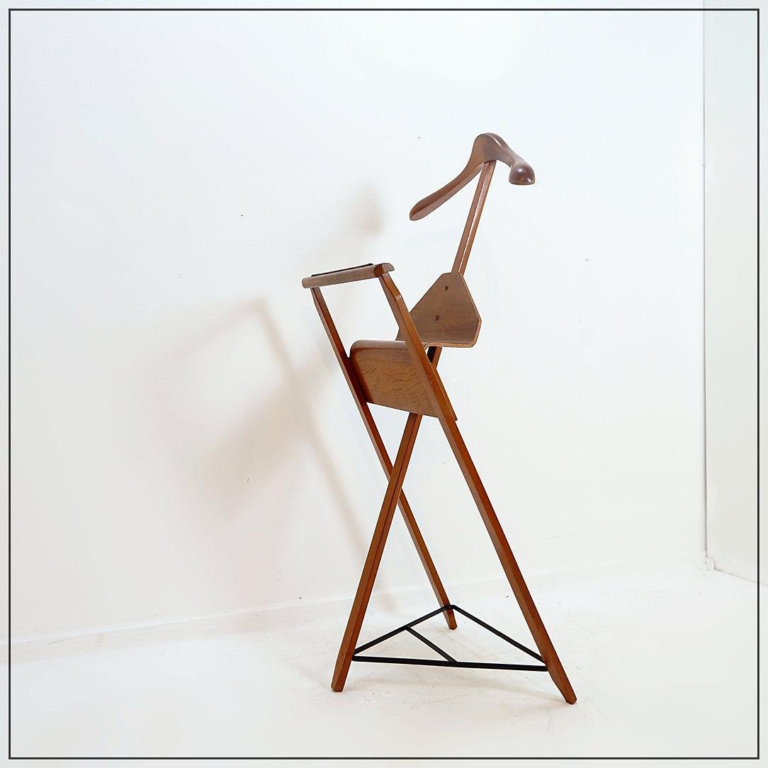 Belga Portavalori d'epoca di Lucien De Roeck per Bois Manu - Belgio anni '50 in vendita