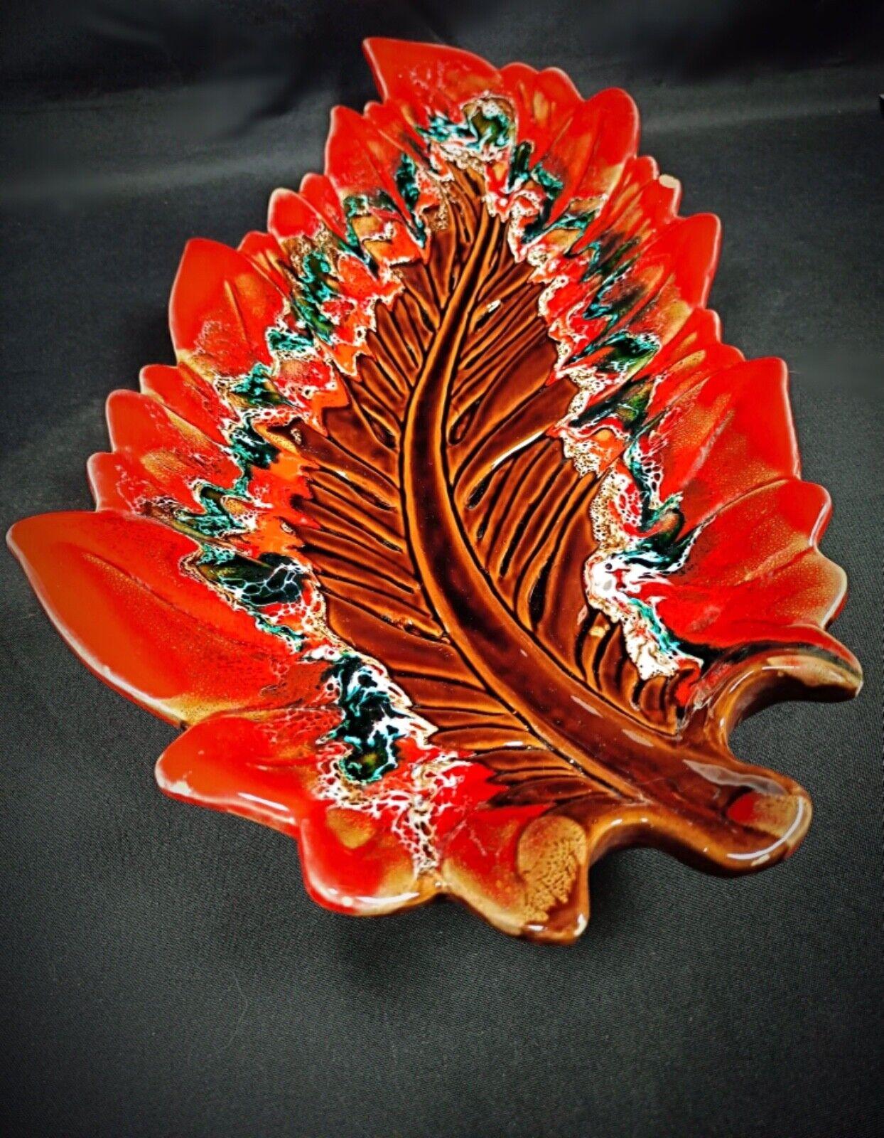Empire Vintage Vallauris Large Dish – 50 cm Pocket Tray with Signature - 2Y197 For Sale