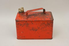 Vintage Valor Tin Petrol Can, Canister