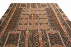 Vintage Van Campen Style Needlepoint With Geometric Patterns By Rug & Kilim