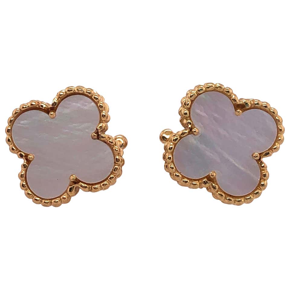 Van cleef vintage earrings Clearance