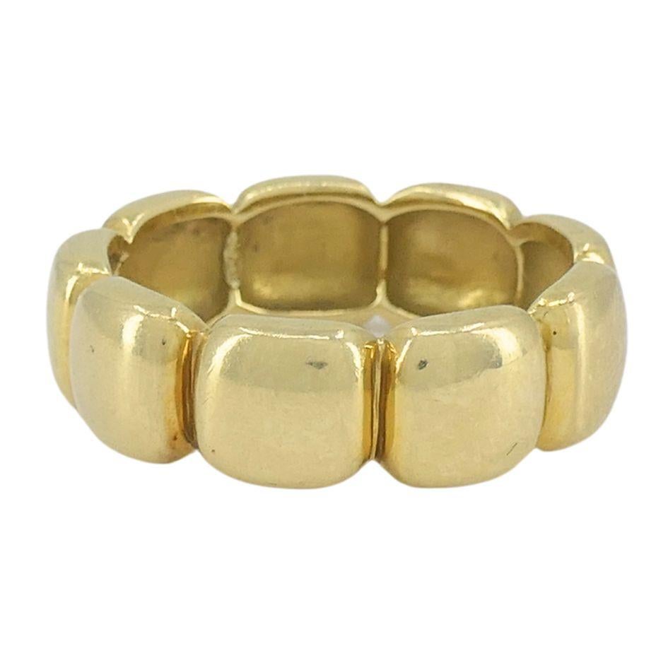Vintage Van Cleef & Arpels 18k Gold Band Ring für Damen oder Herren im Angebot