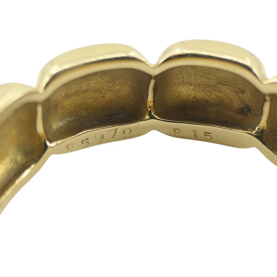 Vintage Van Cleef & Arpels 18k Gold Band Ring im Angebot 5