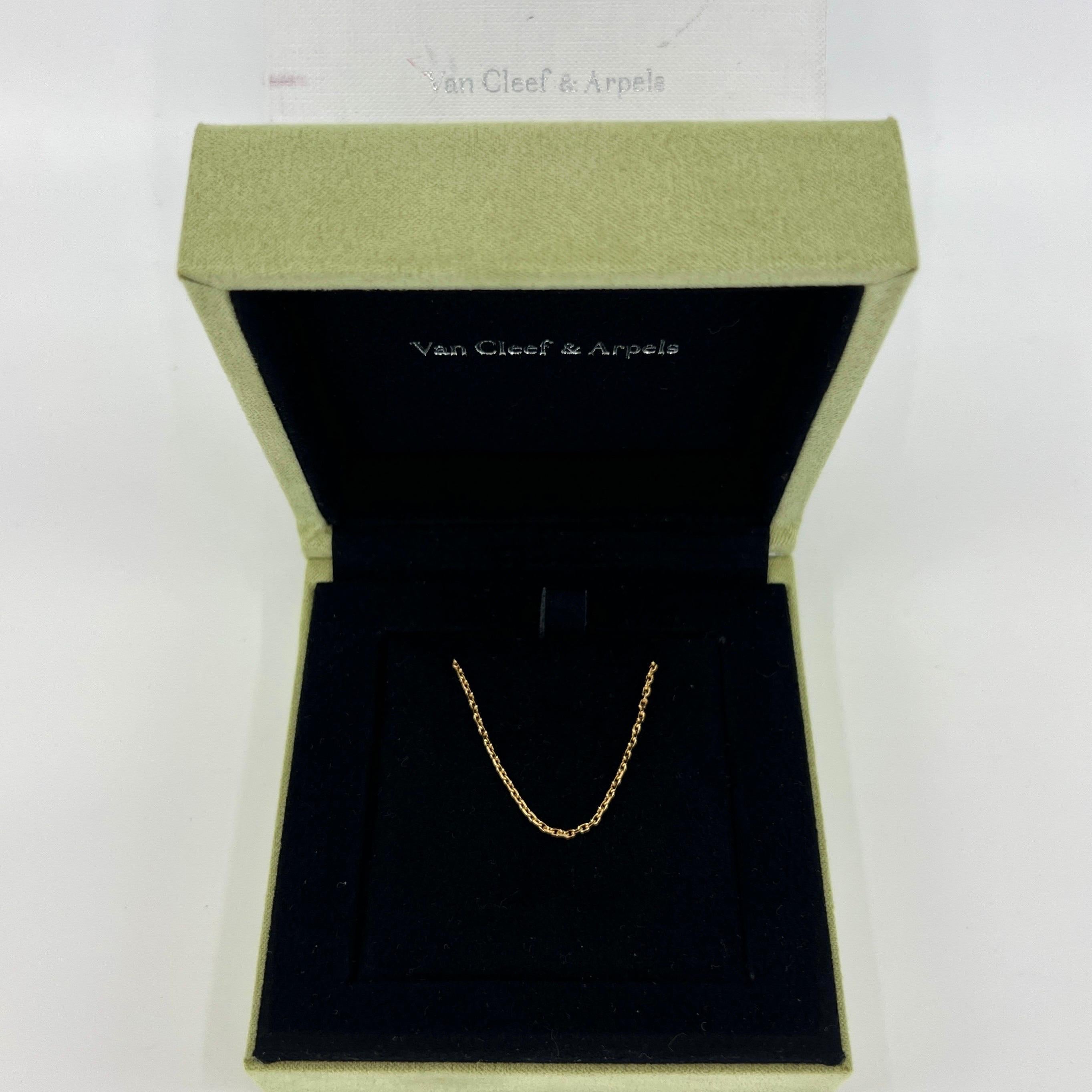 Van Cleef & Arpels 18 Karat Gelbgold Kabel-Halskette und Armbandkette 4