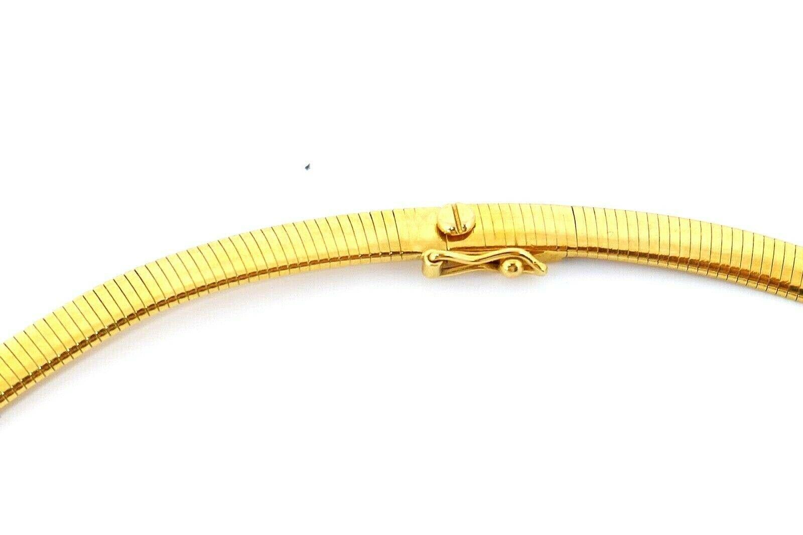 Women's or Men's Vintage Van Cleef & Arpels 18 Karat Yellow Gold Snake Necklace