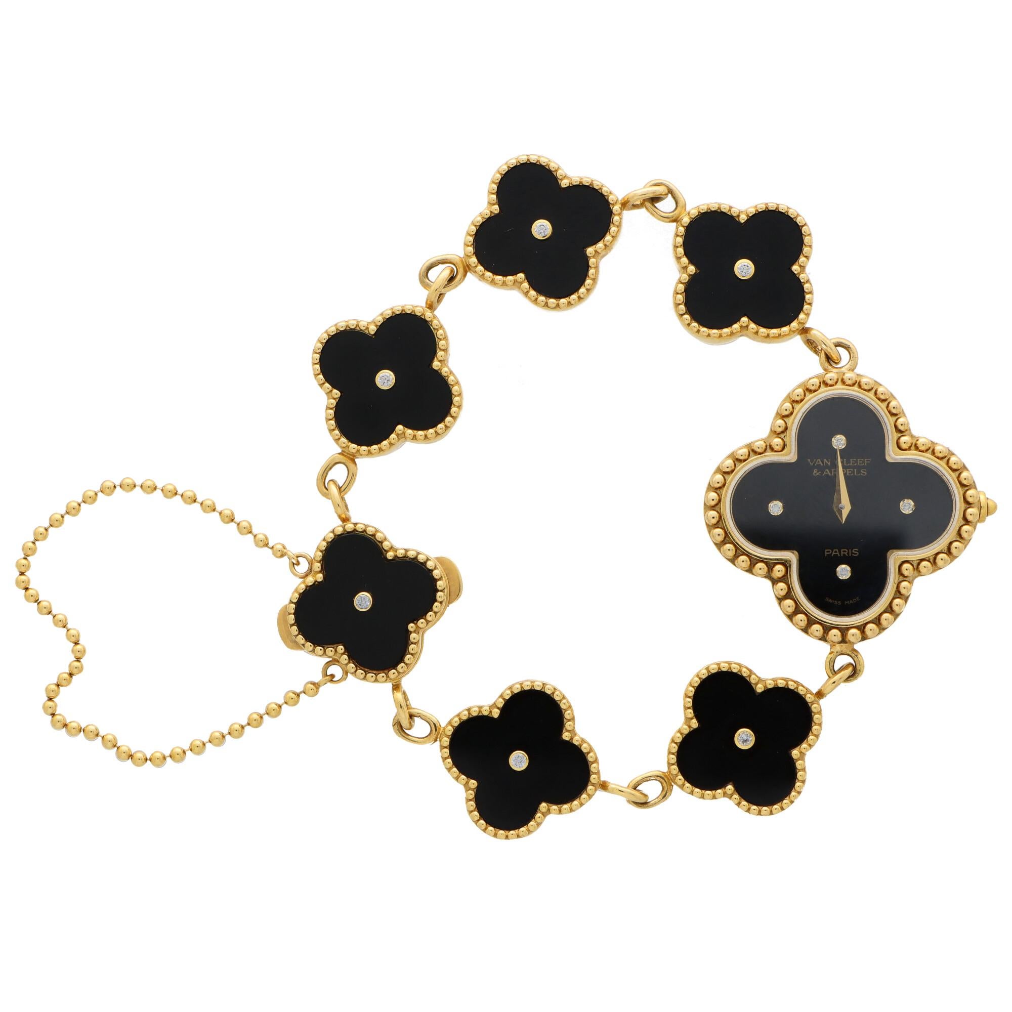 black van cleef bracelet