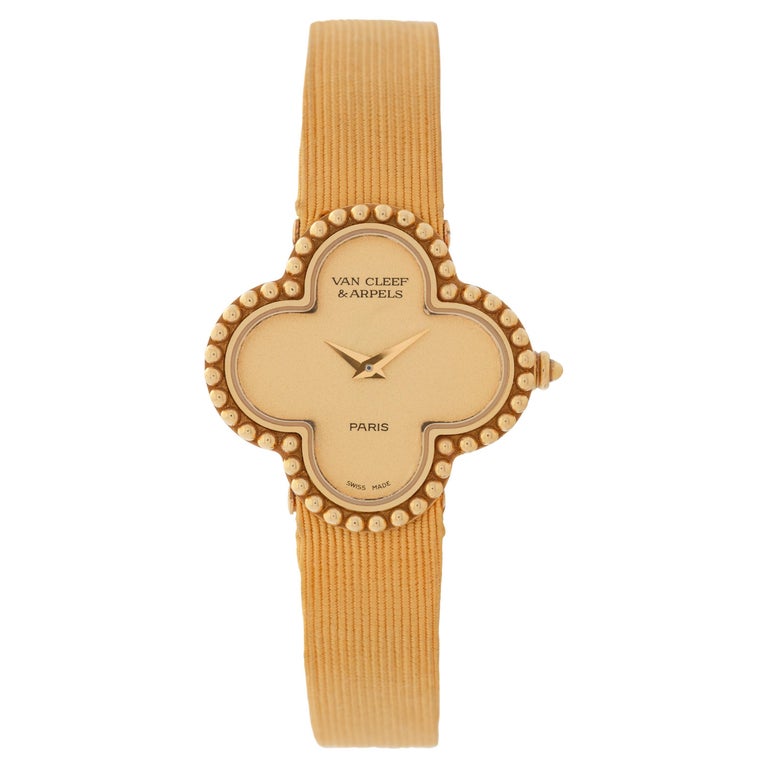 Van Cleef & Arpels Alhambra Watch Model 129974, 1990s