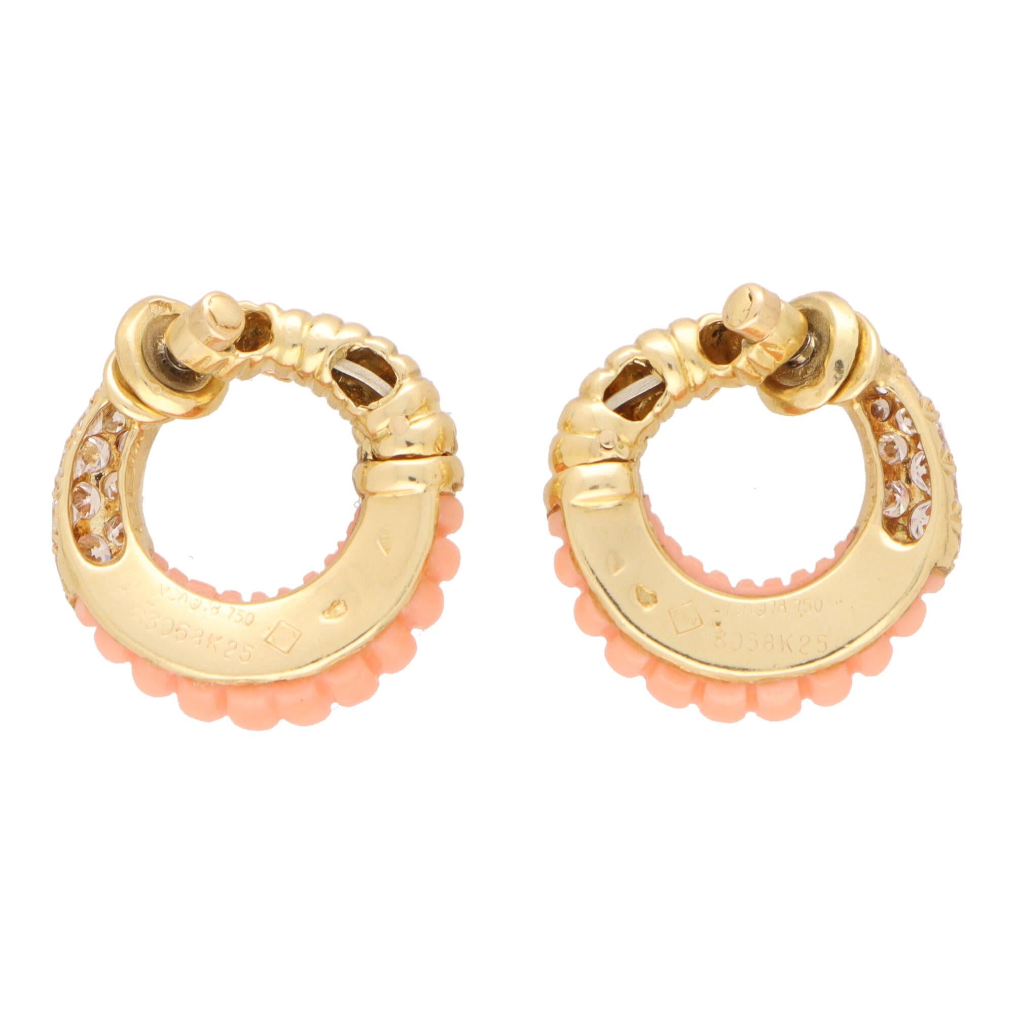 van cleef hoop earrings