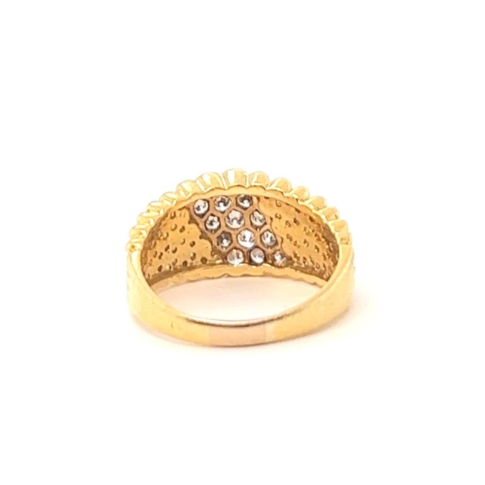 Van Cleef & Arpels Französischer 0,57 Karat Diamant-Ring aus 18 Karat Gelbgold 1