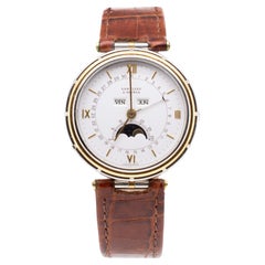 Vintage Van Cleef & Arpels La Collection Moonphase 35001 35mm in 18K Yellow Gold