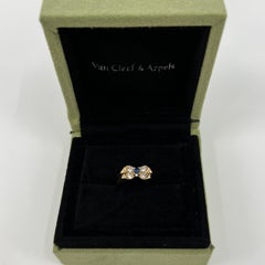 Vintage Van Cleef & Arpels Marquise Fine Blue Sapphire & Diamond Butterfly Ring