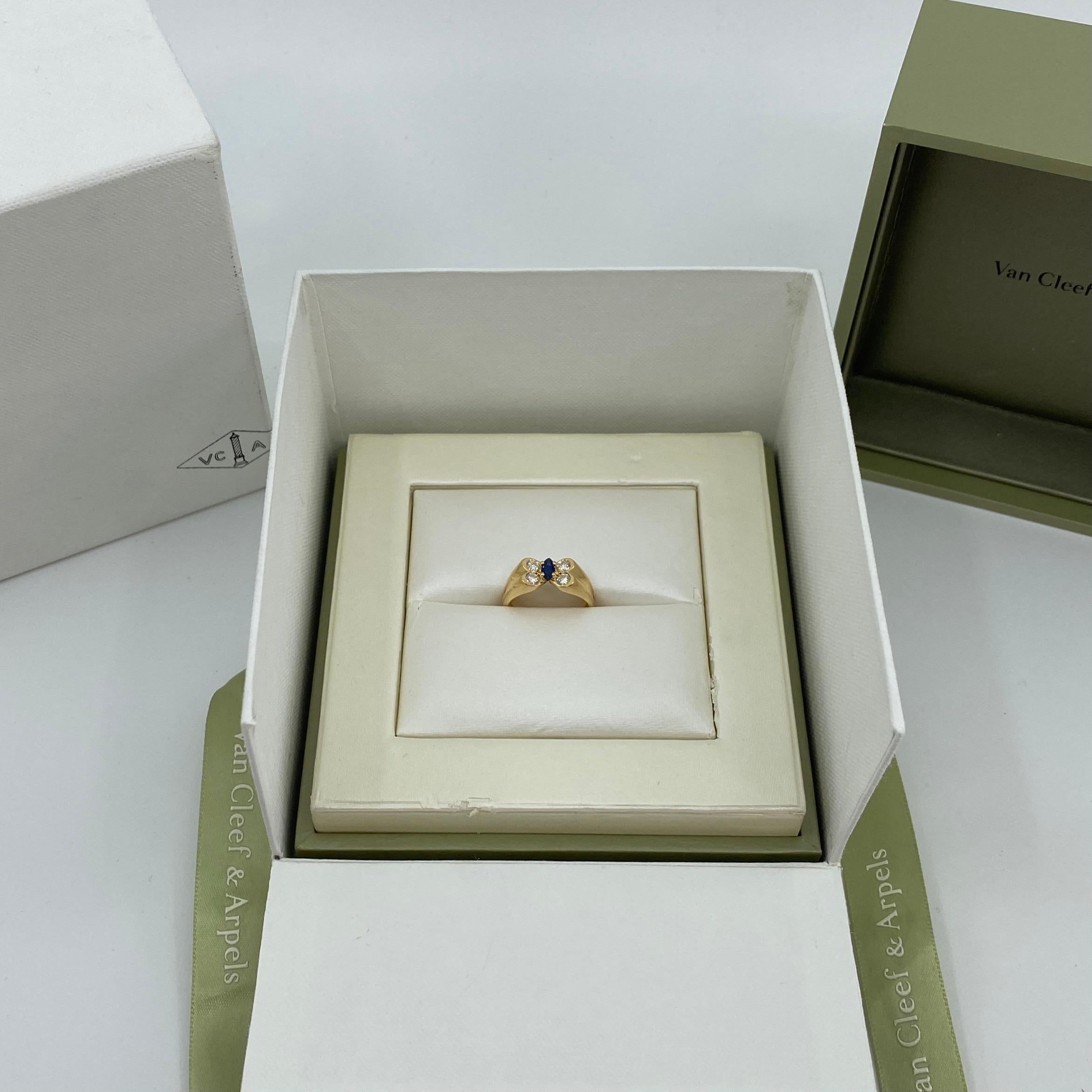 van cleef butterfly ring