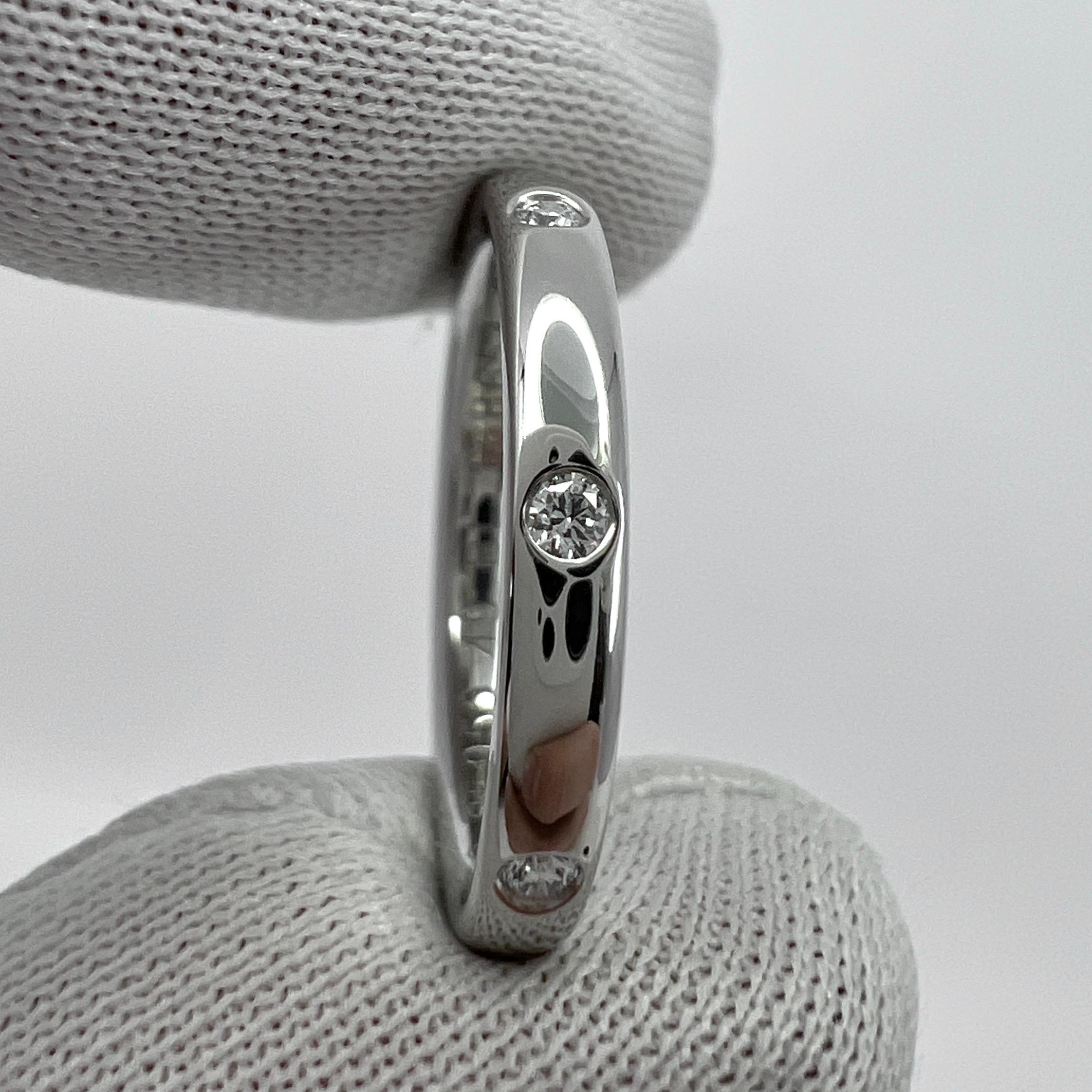 Van Cleef & Arpels Etoile-Ring aus Platin mit 5,25 EU50 natürlichem Diamanten, Vintage im Angebot 5
