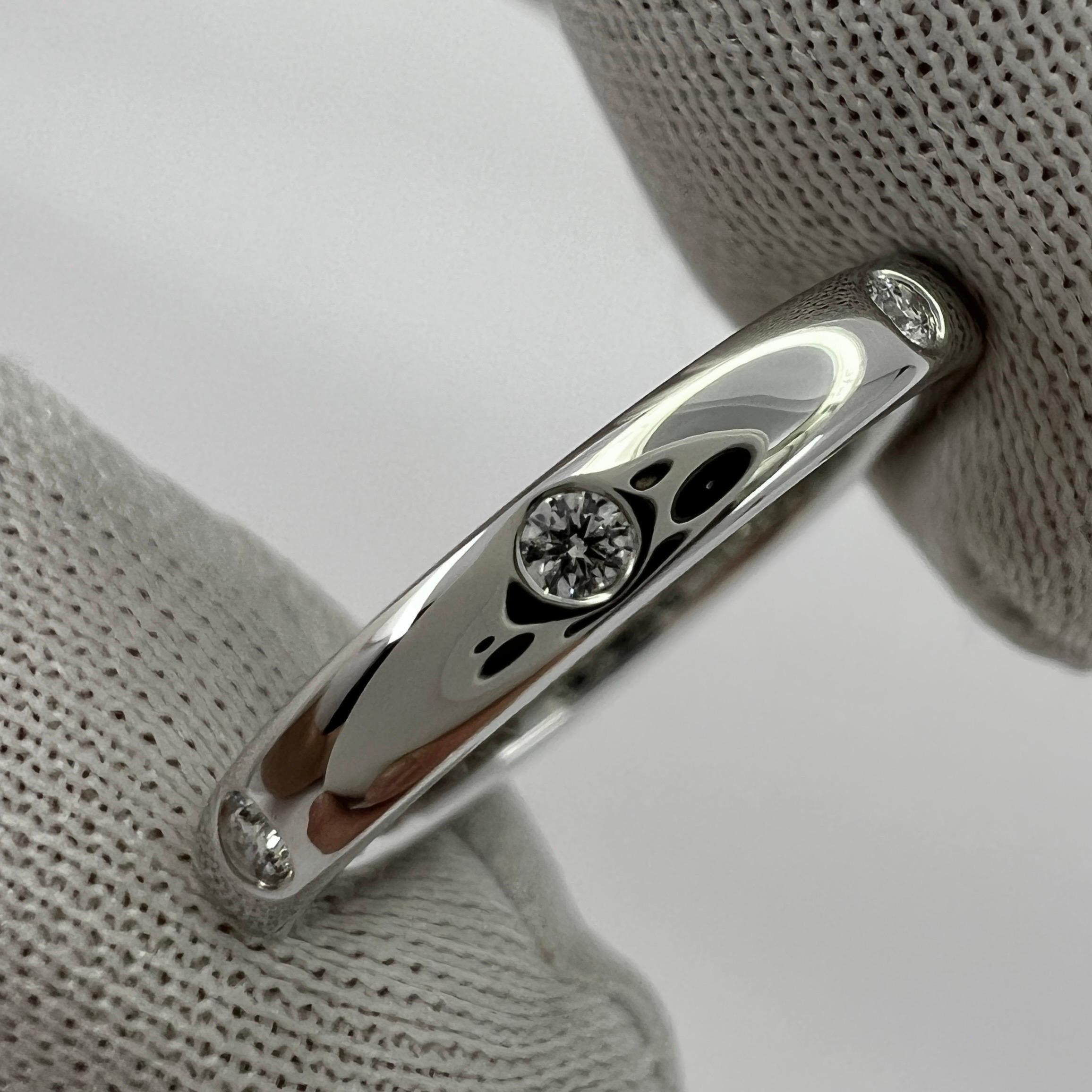 Van Cleef & Arpels Etoile-Ring aus Platin mit 5,25 EU50 natürlichem Diamanten, Vintage im Angebot 6
