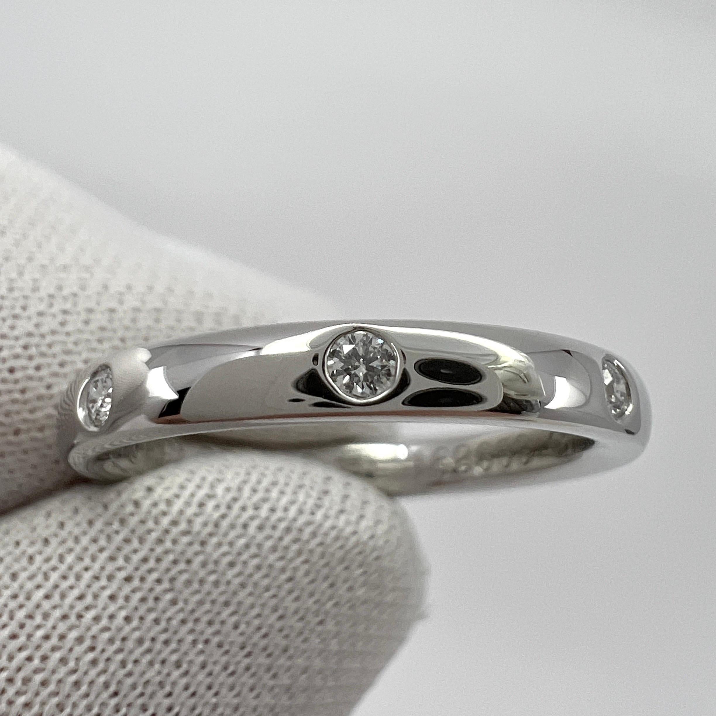 Van Cleef & Arpels Etoile-Ring aus Platin mit 5,25 EU50 natürlichem Diamanten, Vintage im Angebot 1