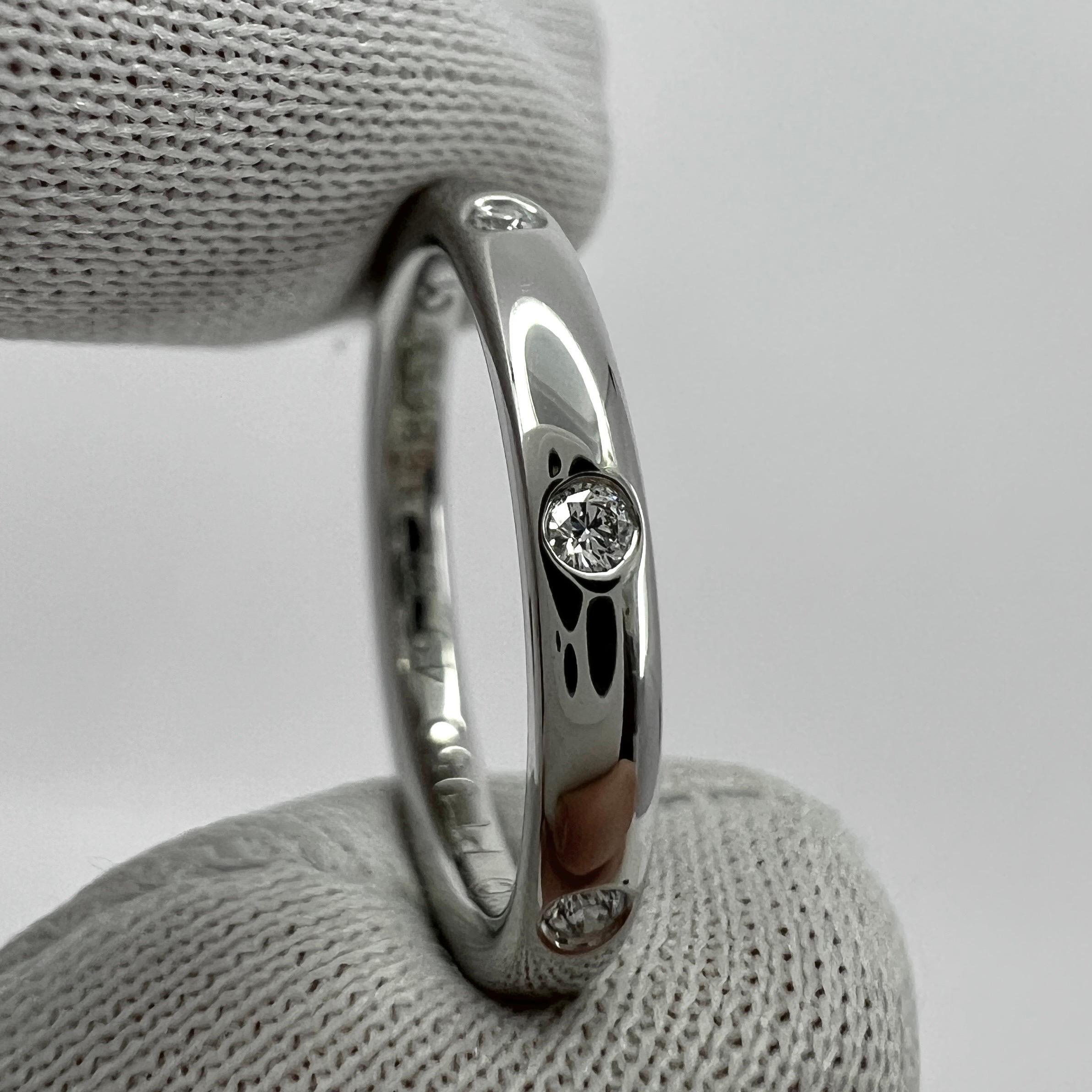 Van Cleef & Arpels Etoile-Ring aus Platin mit 5,25 EU50 natürlichem Diamanten, Vintage im Angebot 2