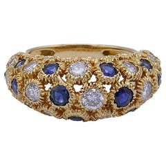 Vintage Van Cleef & Arpels Ring Band 18k Gold Estate Jewelry
