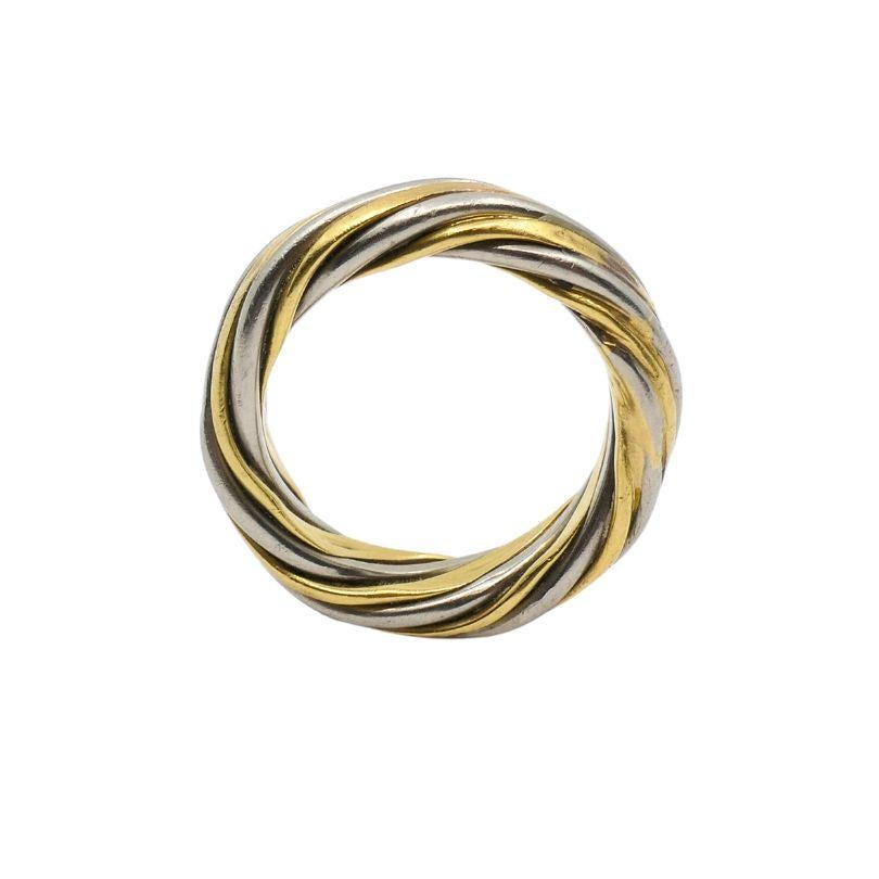 Vintage Van Cleef & Arpels Two-Tone Gold Ring 1