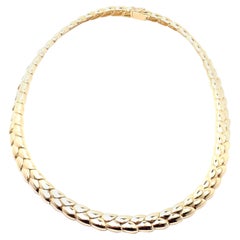 Vintage Van Cleef & Arpels Gelbgold Choker Halskette