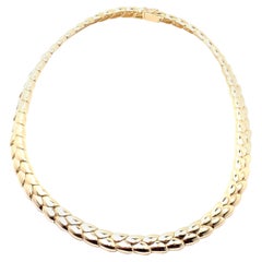 Vintage Van Cleef & Arpels Yellow Gold Choker Necklace