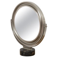 Vintage Vanity Mirror in Marble by Sergio Mazza for Artemide