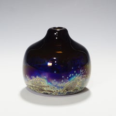 Vintage Vase 'Aomi' Designed by H. R. Janssen for Graal Glas, circa 1970
